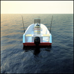 fast planing boat wooden outboard