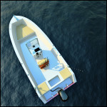 fast planing fisherman boat open