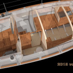 modern wooden sailboat interiors