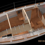 modern wooden sailboat interiors