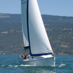 modern wooden sailboat plywood
