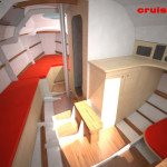 sportboat wooden Diy interiors plans