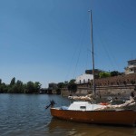 plywood sailboat chined hull epoxy side